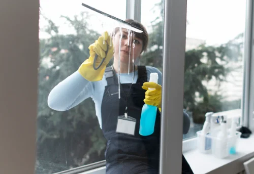 Nettoyage de vitres intérieures et extérieures à Moulins-en-Bessin